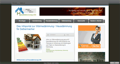 Desktop Screenshot of hausdaemmung.info